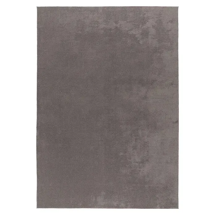 Kayoom Kurzflorteppich Earthquake 225 - Grau, 280 x 200 cm, 100 % Polyester - Draufsicht
