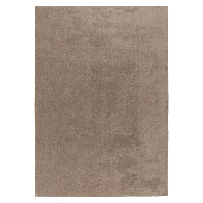 Kayoom Kurzflorteppich Earthquake 225 - Taupe, 280 x 80 cm, 100 % Polyester - Draufsicht