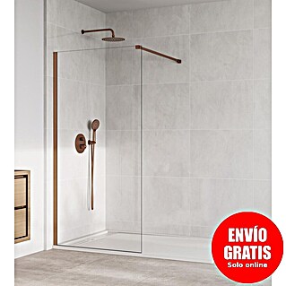 GME Mampara de ducha fija Screen Cobre (An x Al: 78 x 195 cm, Cobre)