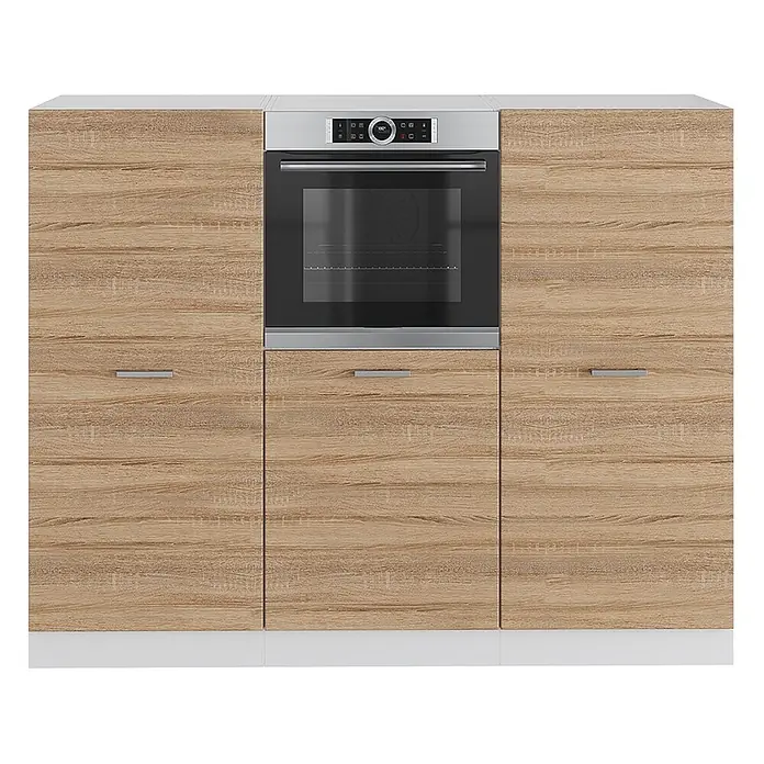 Vicco Küchenleerblock R-Line Sonoma/Weiß ohne Arbeitsplatte - Sonoma