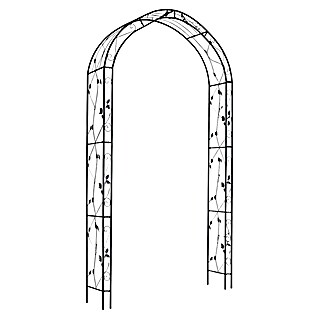 Rosenbogen Mira (38 x 145 x 260 cm, Stahl, Anthrazit)