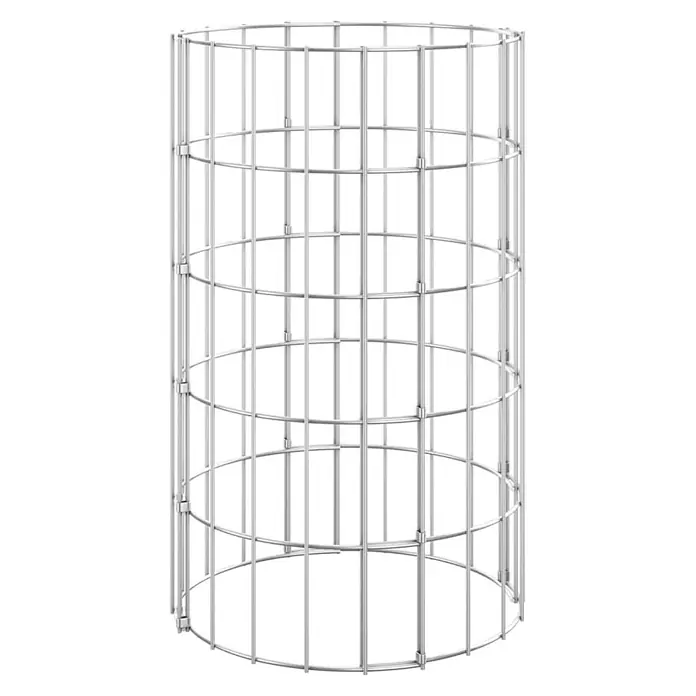 Furnicato Gabionen-Hochbeet verzinkter Stahl - 30 x 30 x 50 cm, Stahl, Fassungsvermögen Erde: 106 g