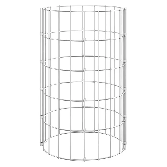 Furnicato Gabionen-Hochbeet verzinkter Stahl - 30 x 30 x 50 cm, Stahl, Fassungsvermögen Erde: 106 g