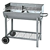 Grillstar Barbecuewagen Texas (Zilver, Hoofdgrilloppervlak: 82 x 47 cm)