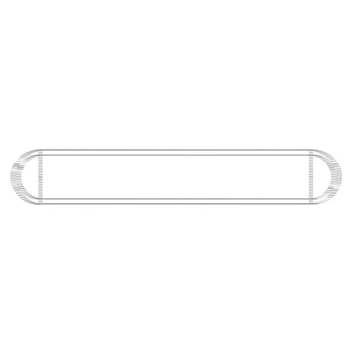 Furnicato Gabionen-Hochbeet verzinktes Eisen - 600 x 100 x 50 cm, Metall, Fassungsvermögen Erde: 3.000 g