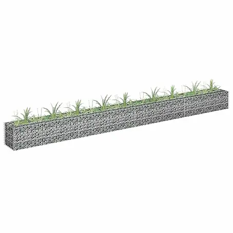 Furnicato  Gabionen-Hochbeet verzinkter Stahl
