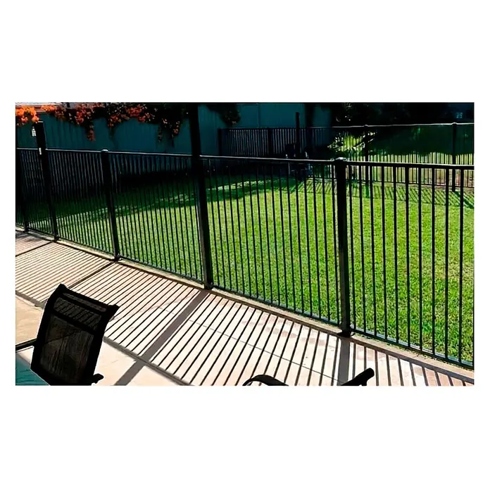 Adaptta Gartentor - 80 x 110 cm, Schwarz, Stahl