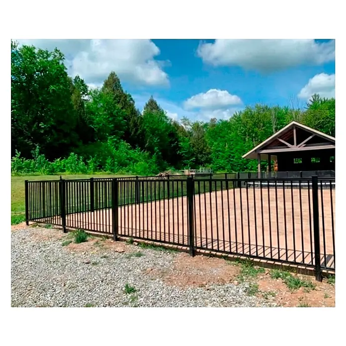 Adaptta Gartentor - 80 x 110 cm, Schwarz, Stahl