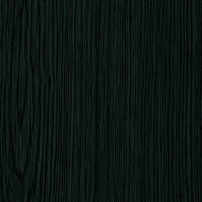 D-c-fix Holzoptikfolie Blackwood - 200 x 45 cm, Schwarz, Selbstklebend - Dunkle Holzstruktur mit feinen, vertikalen Linien, die eine elegante und natürliche Oberfläche für Möbel oder Dekorationen bietet.