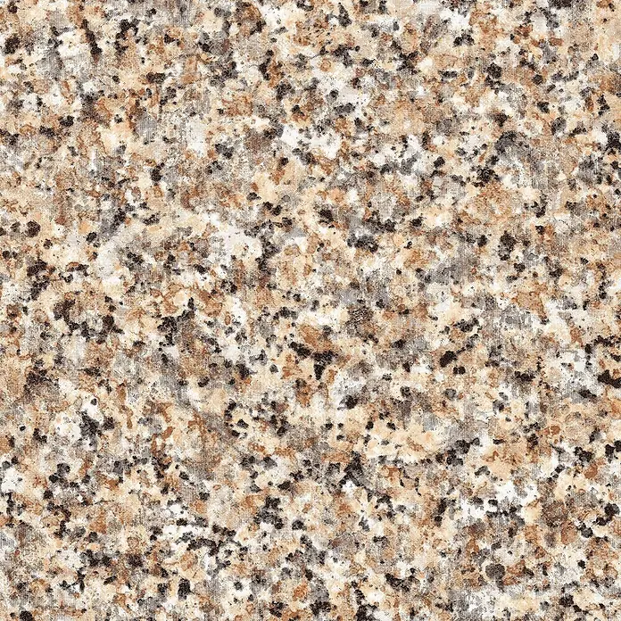 D-c-fix Lámina efecto granito - 200 x 45 cm, Beige, Autoadhesivo - Primer plano de una superficie de granito beige con motas oscuras y claras, ideal para encimeras o baldosas.