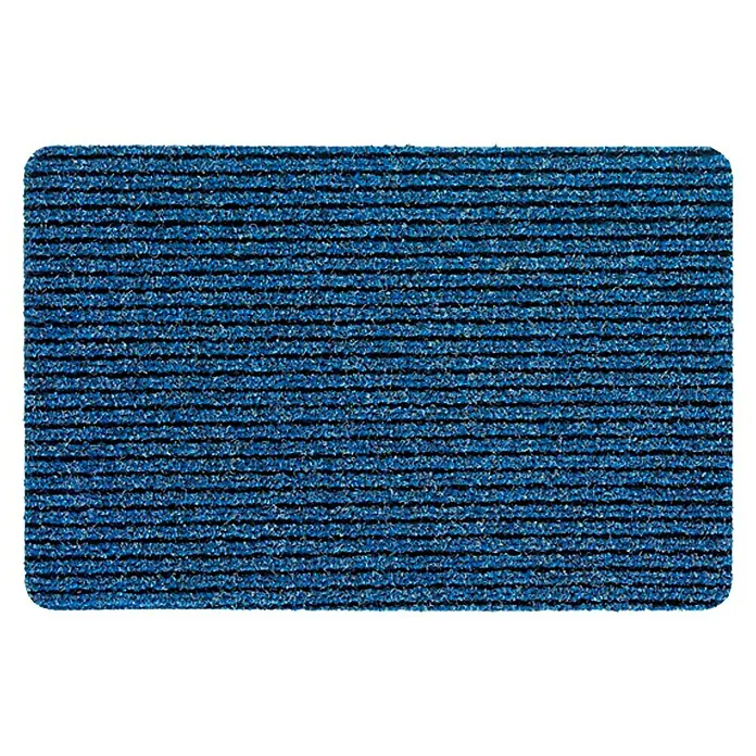 Astra Estera atrapapolvo - Multicolor, 70 x 40 cm, Plástico - Felpudo azul con textura acanalada, ideal para entradas para mantener la suciedad y la humedad alejadas. Material resistente.