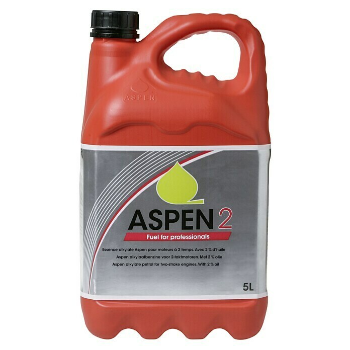 Aspen Carburant additivé spécial moteur à 2 temps Aspen 2 - 5 L