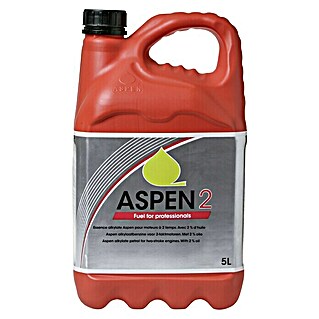 Aspen Alkylaatbenzine voor tweetaktmotoren Aspen 2 (5 l, Passend bij: Alle gazononderhoudsmachines met benzinemotor)
