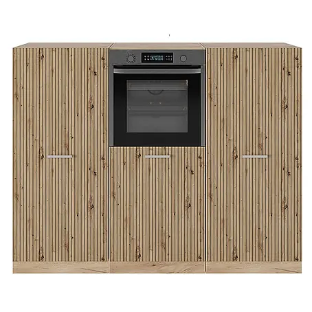Vicco  Küchenleerblock R-Line Artisan-Eiche/Goldkraft Eiche ohne Arbeitsplatte