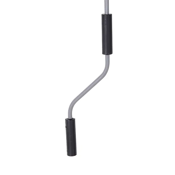 Outsunny Thermorollo mit Handkurbel - B x H: 120 x 0 cm, Grau