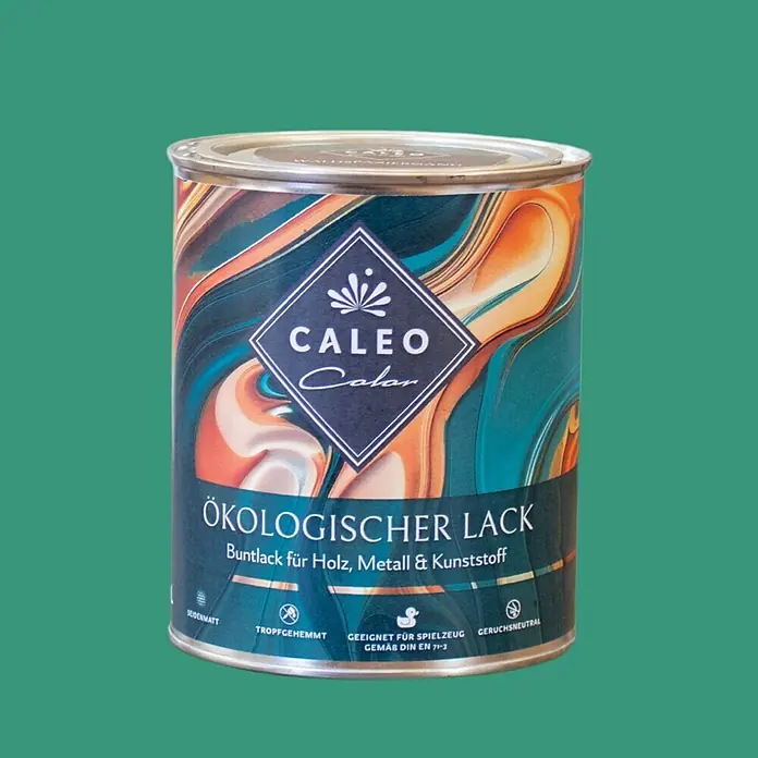 Caleo Color Buntlack Smaragd - Smaragd, Seidenmatt, 0,68 l, Wasserbasiert