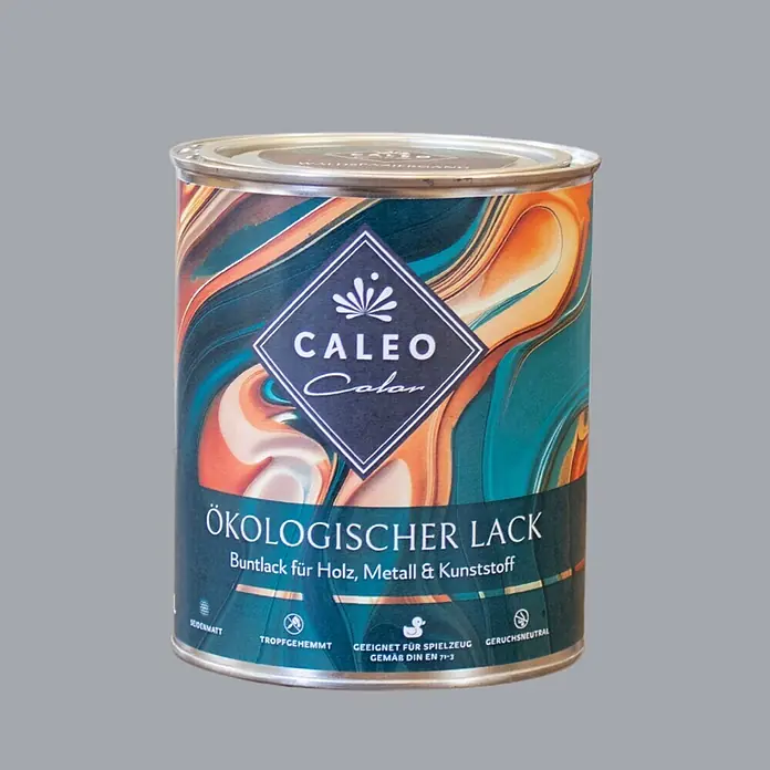 Caleo Color Buntlack Flusskiesel - Flusskiesel, Seidenmatt, 0,68 l, Wasserbasiert