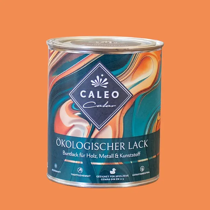 Caleo Color Buntlack Wüstenfuchs - Wüstenfuchs, Seidenmatt, 0,15 l, Wasserbasiert
