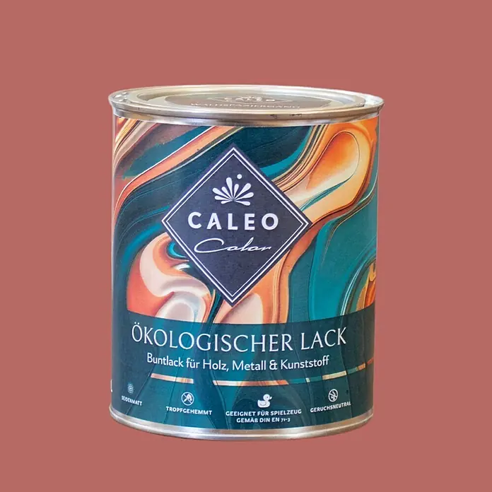 Caleo Color Buntlack Rosenknospe - Rosenknospe, Seidenmatt, 0,15 l, Wasserbasiert