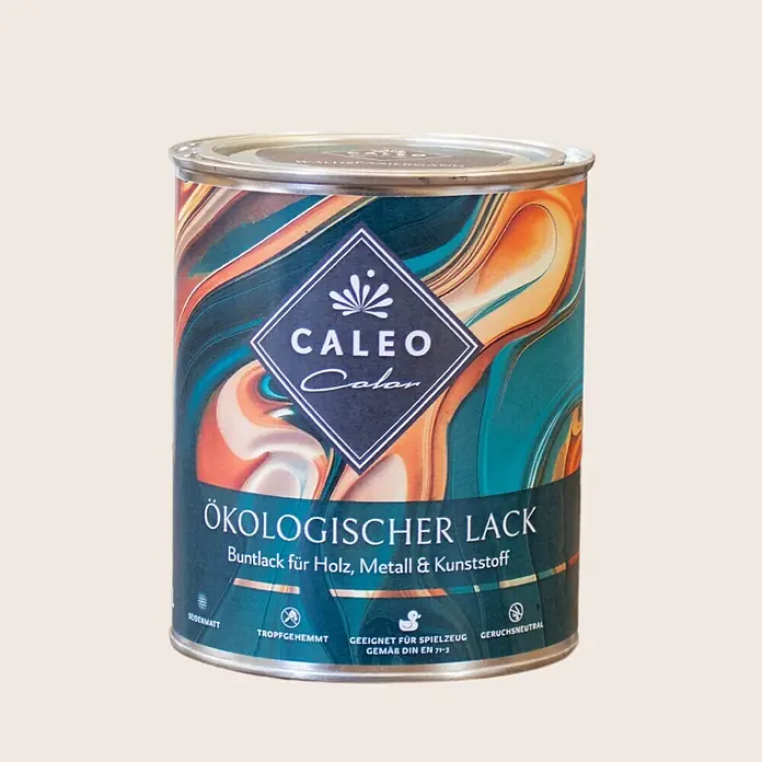 Caleo Color Buntlack Altweiß - Altweiß, Seidenmatt, 0,68 l, Wasserbasiert