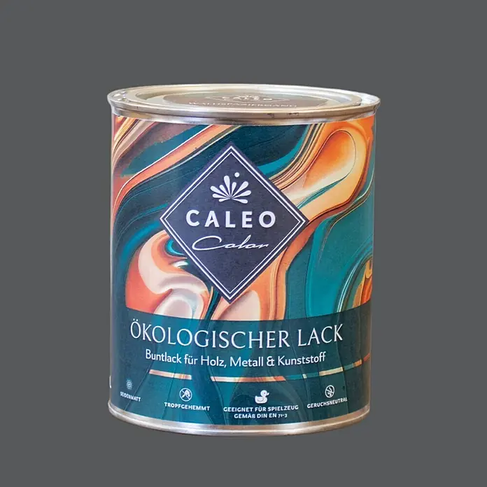 Caleo Color Buntlack Vulkanstein - Vulkanstein, Seidenmatt, 0,15 l, Wasserbasiert