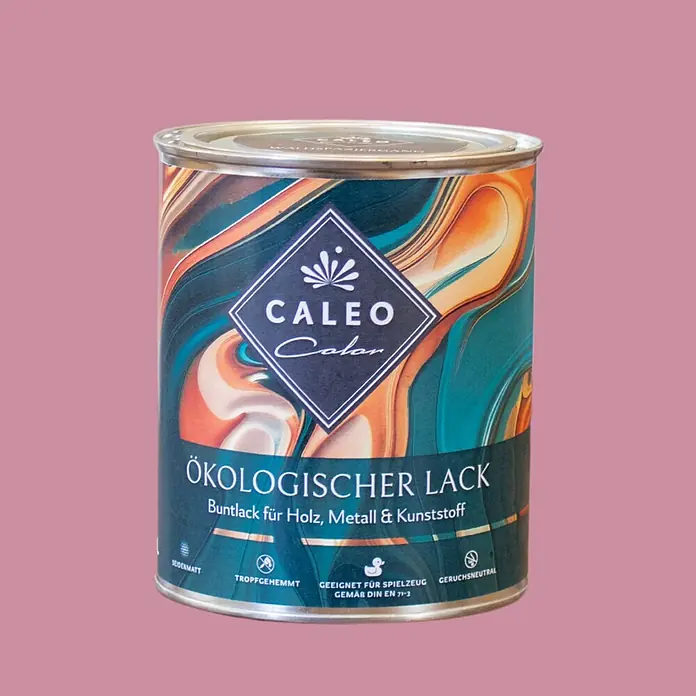 Caleo Color Buntlack Himbeere - Himbeere, Seidenmatt, 0,68 l, Wasserbasiert