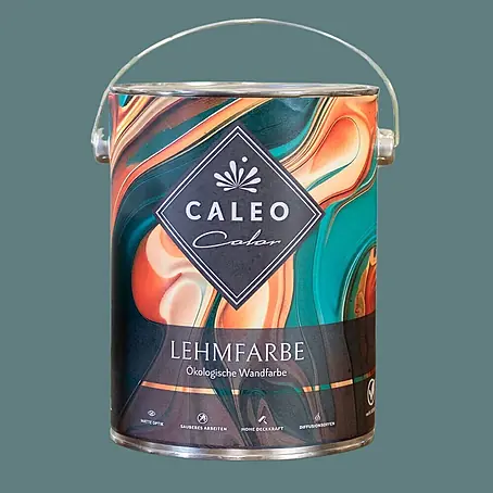 Caleo Color  Wandfarbe Lehmfarbe Bergsee