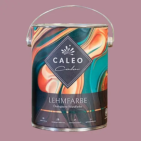 Caleo Color  Wandfarbe Lehmfarbe Königsflieder