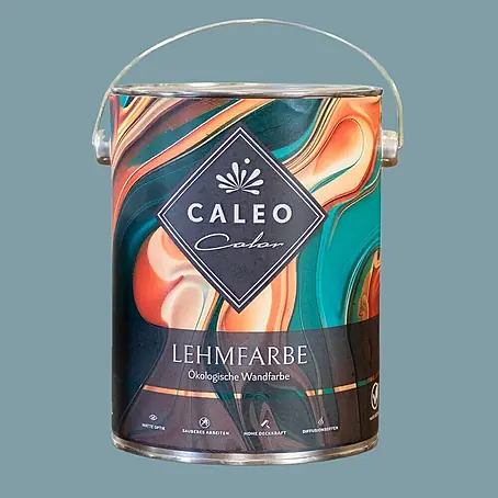 Caleo Color  Wandfarbe Lehmfarbe Lagune