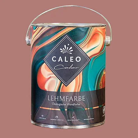 Caleo Color  Wandfarbe Lehmfarbe Sommerabend
