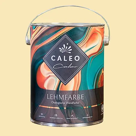 Caleo Color  Wandfarbe Lehmfarbe Sandwirbel