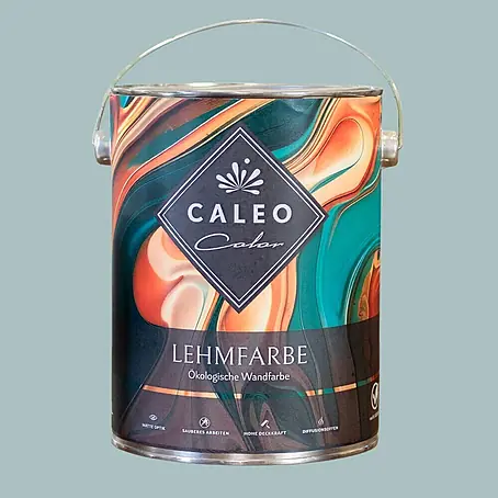Caleo Color  Wandfarbe Lehmfarbe Eisenherz