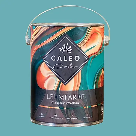 Caleo Color  Wandfarbe Lehmfarbe Gletschertau