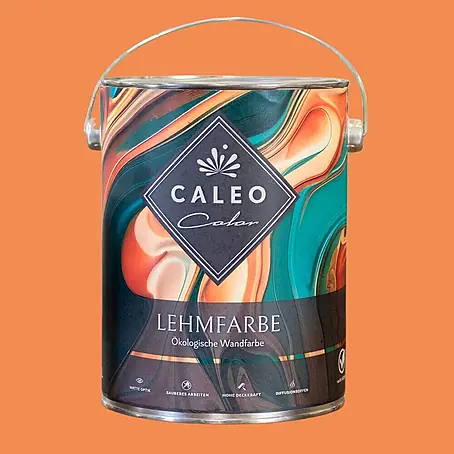Caleo Color  Wandfarbe Lehmfarbe Wüstenfuchs