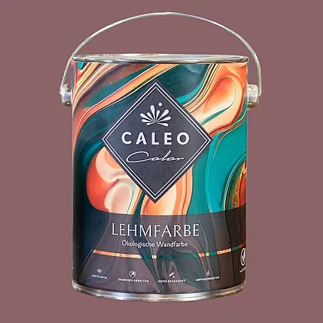 Caleo Color  Wandfarbe Lehmfarbe Purpurglöckchen