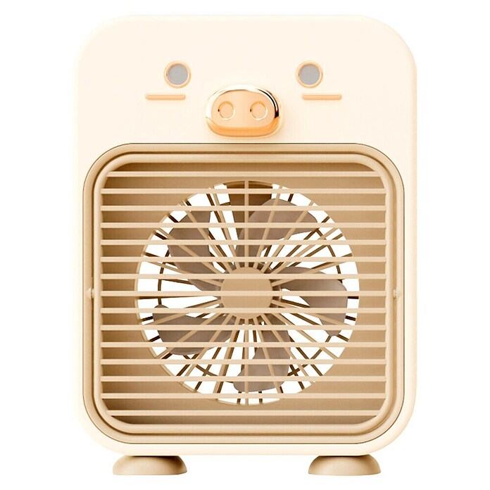 Alemar Ventilador de sobremesa a batería Bruma (Arena) | BAUHAUS