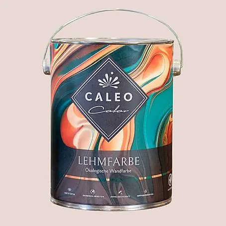 Caleo Color  Wandfarbe Lehmfarbe Blütenpracht