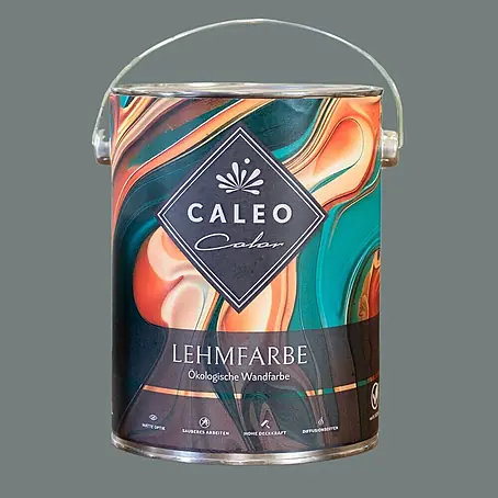 Caleo Color  Wandfarbe Lehmfarbe Eukalyptus