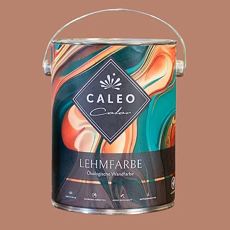 Caleo Color  Wandfarbe Lehmfarbe Herbstlaub