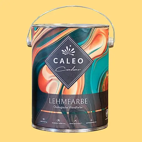 Caleo Color  Wandfarbe Lehmfarbe Kükenflaum