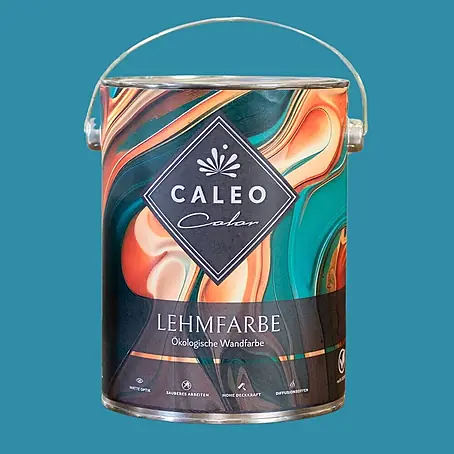 Caleo Color  Wandfarbe Lehmfarbe Wellenspiel