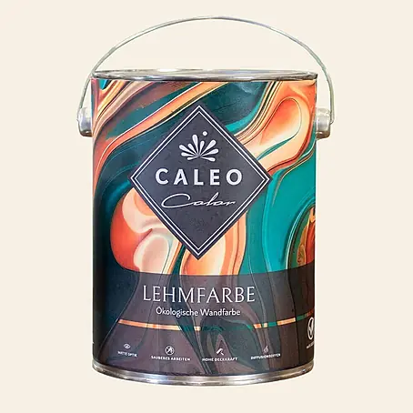Caleo Color  Wandfarbe Lehmfarbe Lammwolle