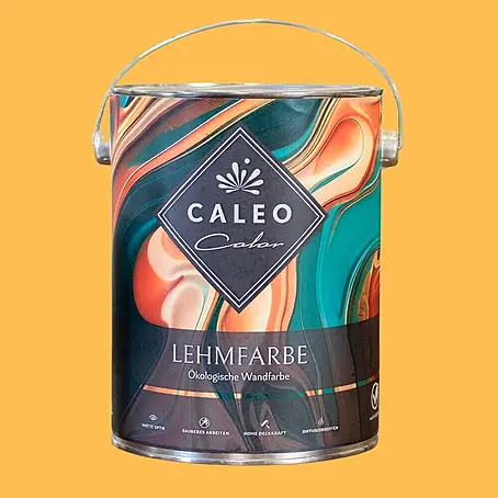 Caleo Color  Wandfarbe Lehmfarbe Bienenwabe