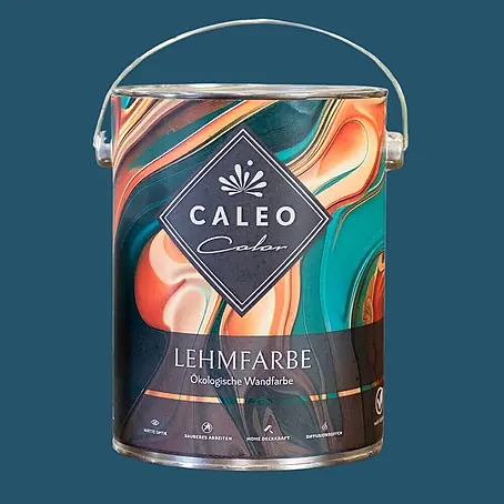 Caleo Color  Wandfarbe Lehmfarbe Tiefsee