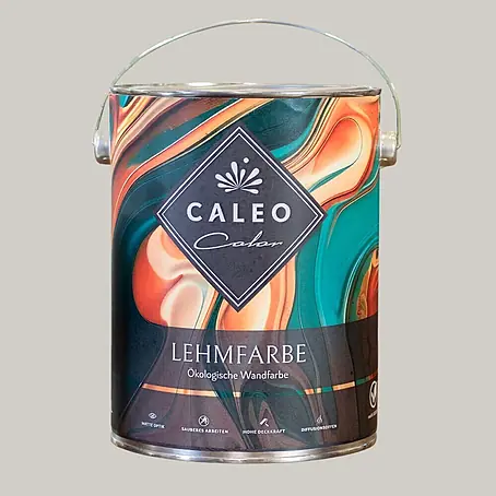 Caleo Color  Wandfarbe Lehmfarbe Raureif