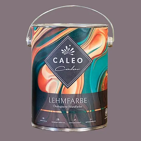 Caleo Color  Wandfarbe Lehmfarbe Lavendel