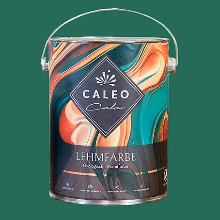 Caleo Color  Wandfarbe Lehmfarbe Palmenblatt