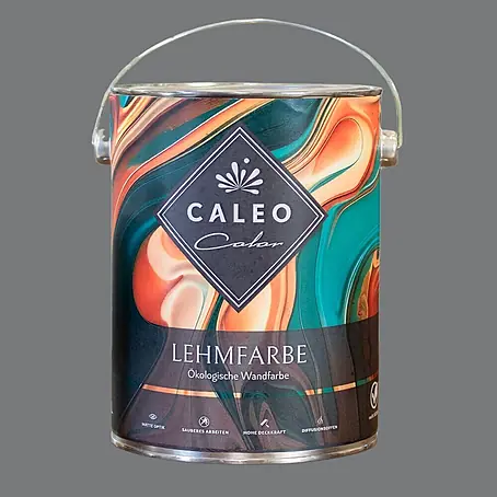Caleo Color  Wandfarbe Lehmfarbe Donnergrollen