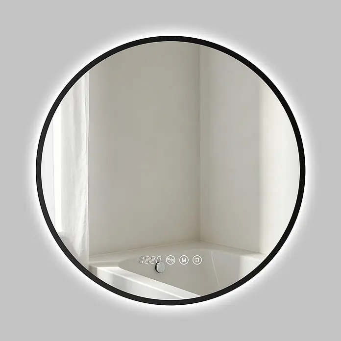 S'AFIELINA Lichtspiegel Luna Select - 80 x 80 cm, Leuchtmittel