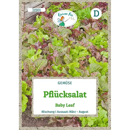 Grüne Fee  Salatsamen Pflücksalat